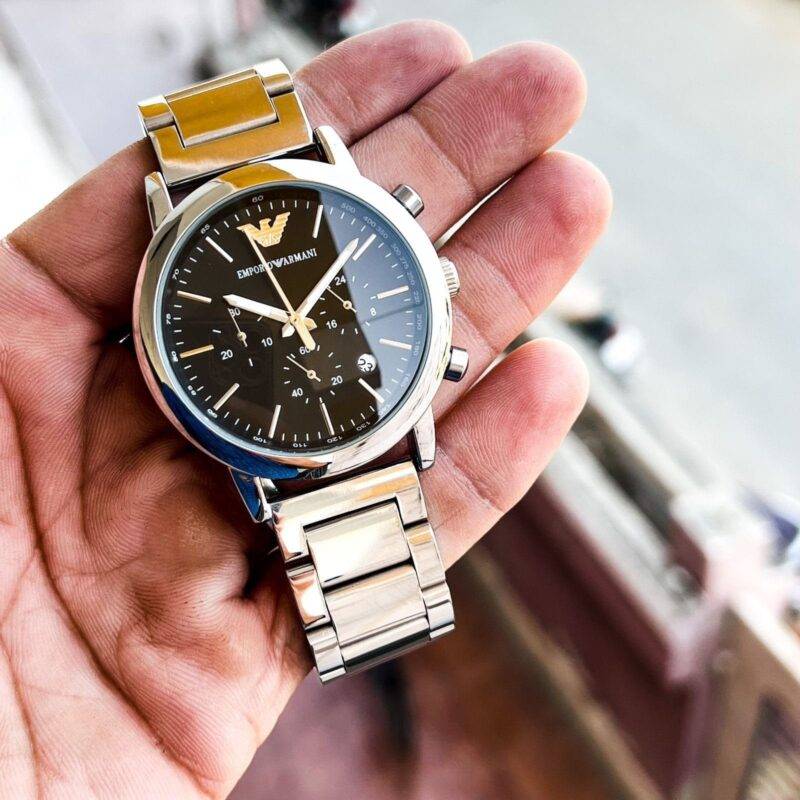 Emporio Armani men's Silver