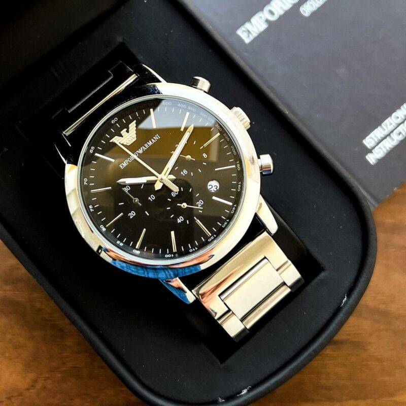 Emporio Armani men's Silver