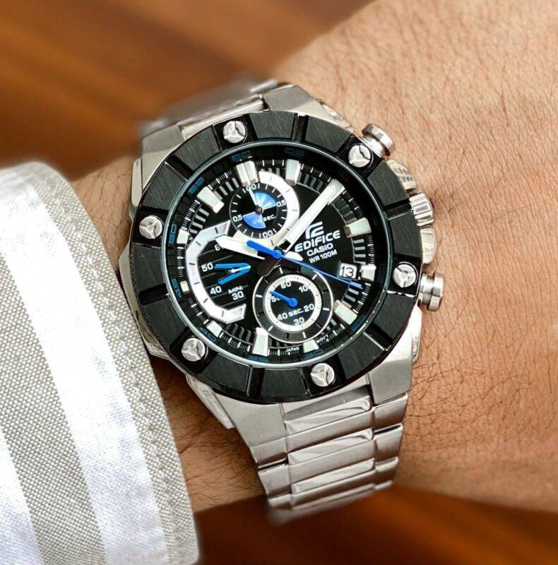 Edifice Casio EFR 569 Silver