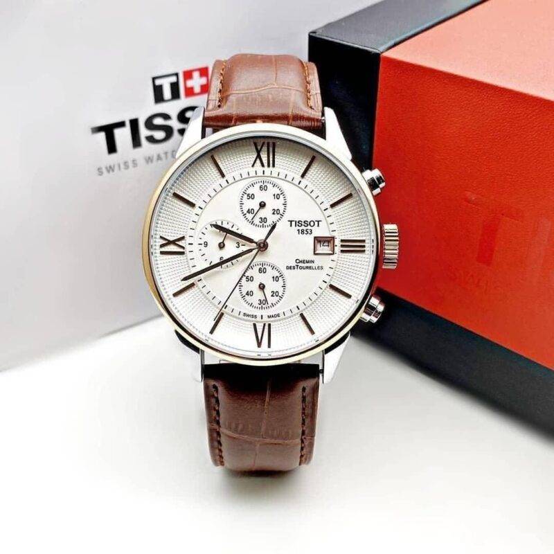 Tissot 1853 Men's Brown & White