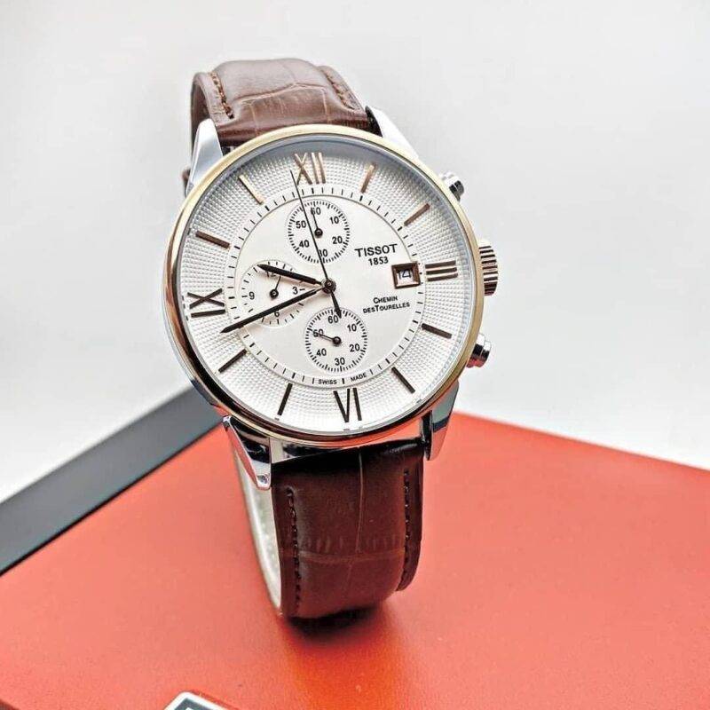 Tissot 1853 Men's Brown & White