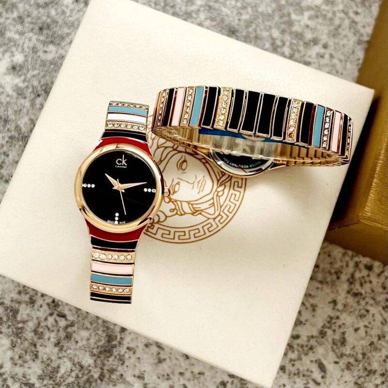 CALVIN KLEIN For Her Rosegold & Black