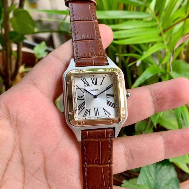 Cartier Santos-Dumont Brown