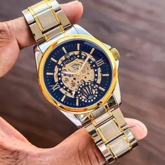 Rolex Fully automatic silver & gold