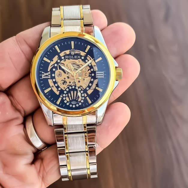 Rolex Fully automatic silver & gold