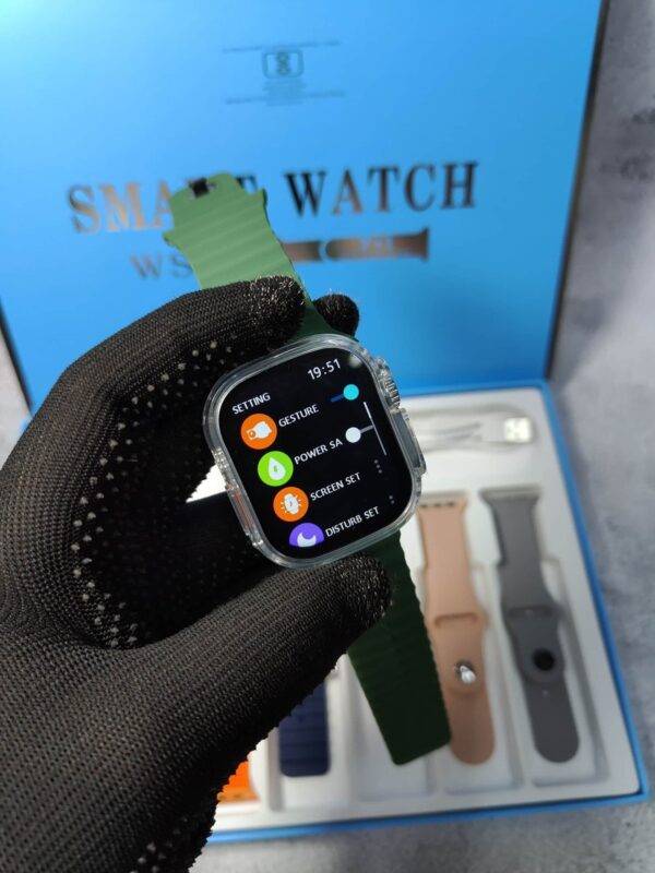 WS-X9 Smartwatch With 7 Straps